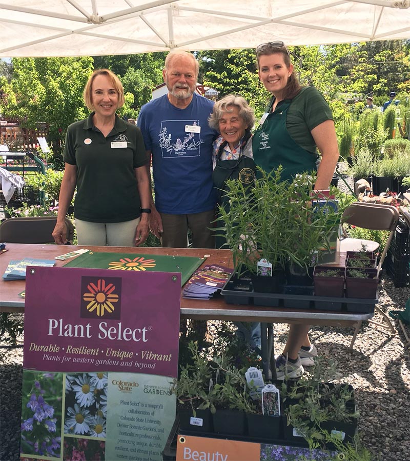 Colorado Master Gardeners at Plant Select event at local garden centers